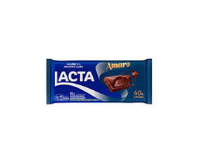Chocolate Lacta Amaro 40% Cacau 80g